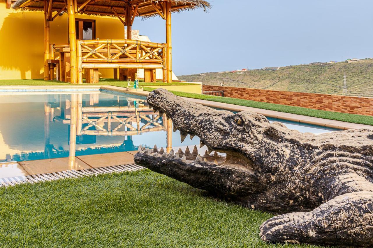 Villa Caiman Balcon de Telde Bagian luar foto