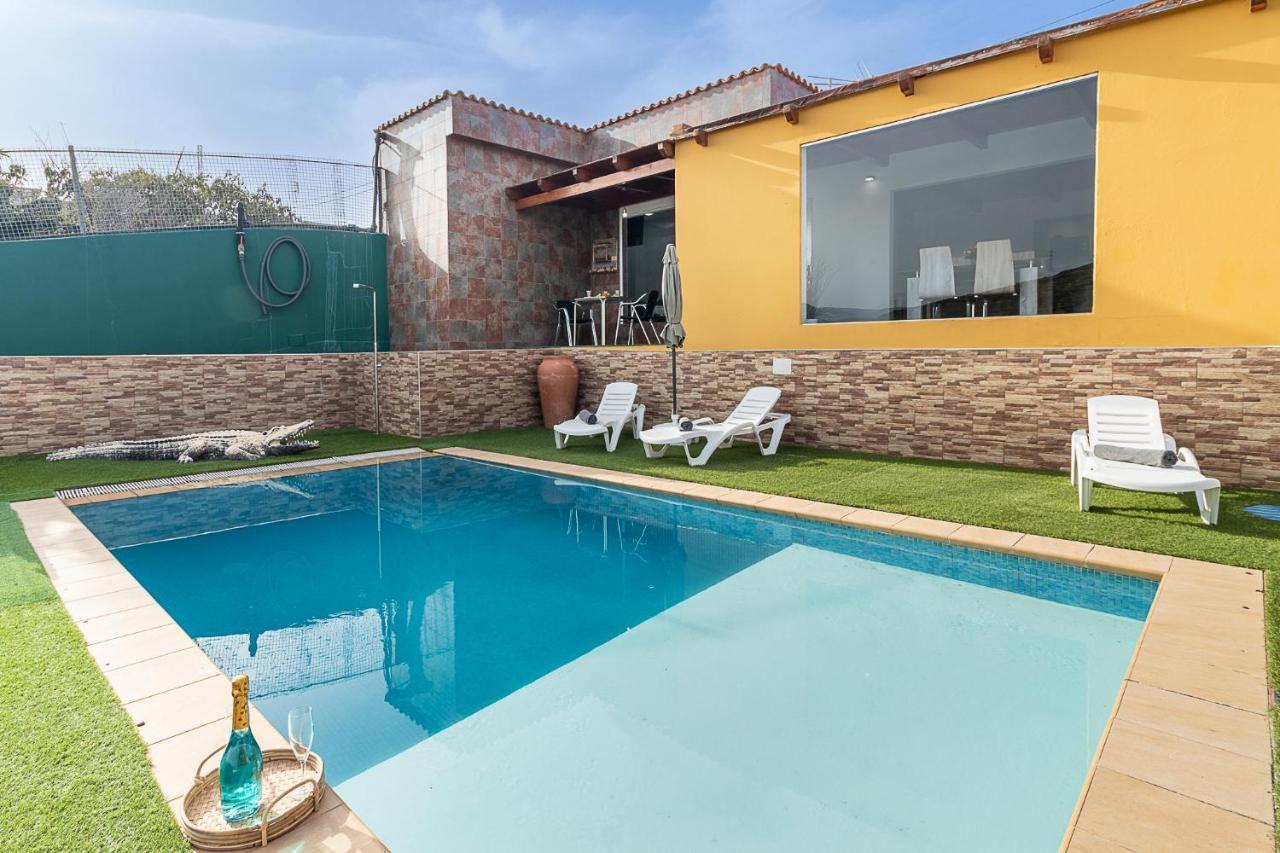 Villa Caiman Balcon de Telde Bagian luar foto